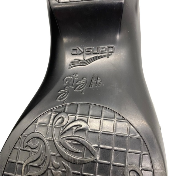 Dansko Ainsley Bronze Metallic Leather Mary Jane Comfort Clogs Sz 41 #2409060200 - Picture 10 of 13